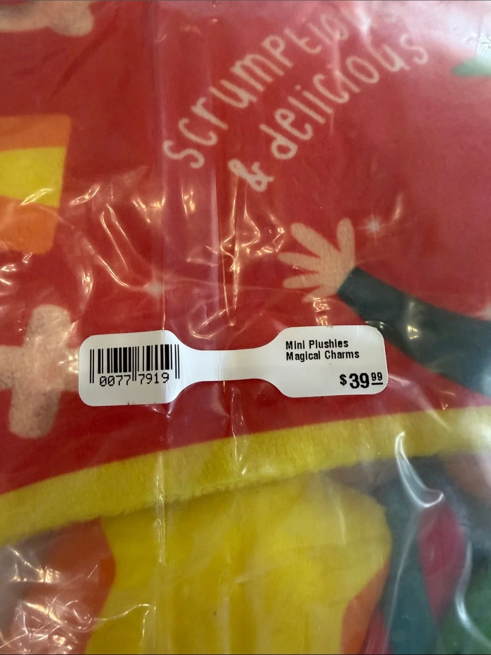 Kids Red Rainbow Plush Pillow - Magical Charms
